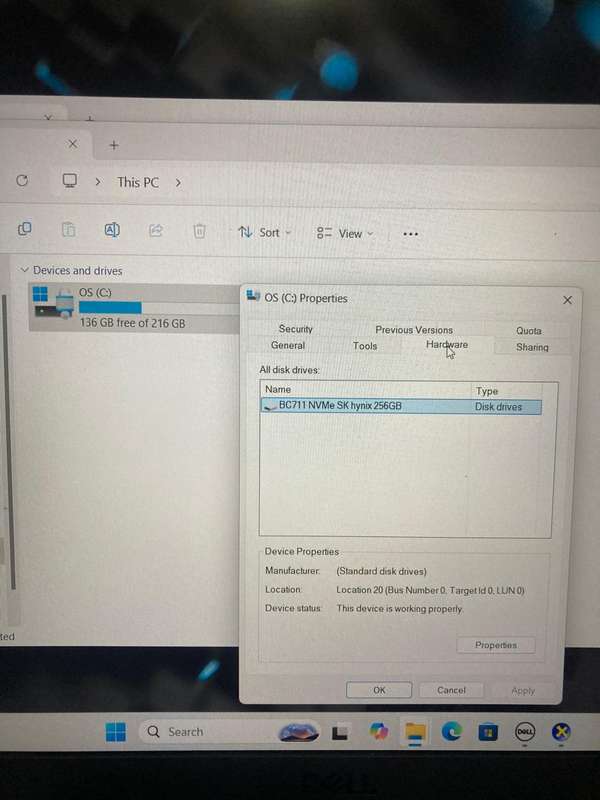 Dell G15 5510 Gaming Laptop i5 10th gen 8gb 256gb 4gb Nividia GeForce GTX 1650