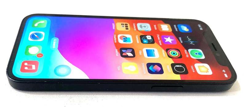 Iphone 12 Mini 64gb Black In Good Condition 100% B/health