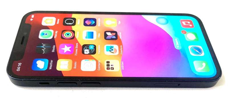 Iphone 12 Mini 64gb Black In Good Condition 100% B/health
