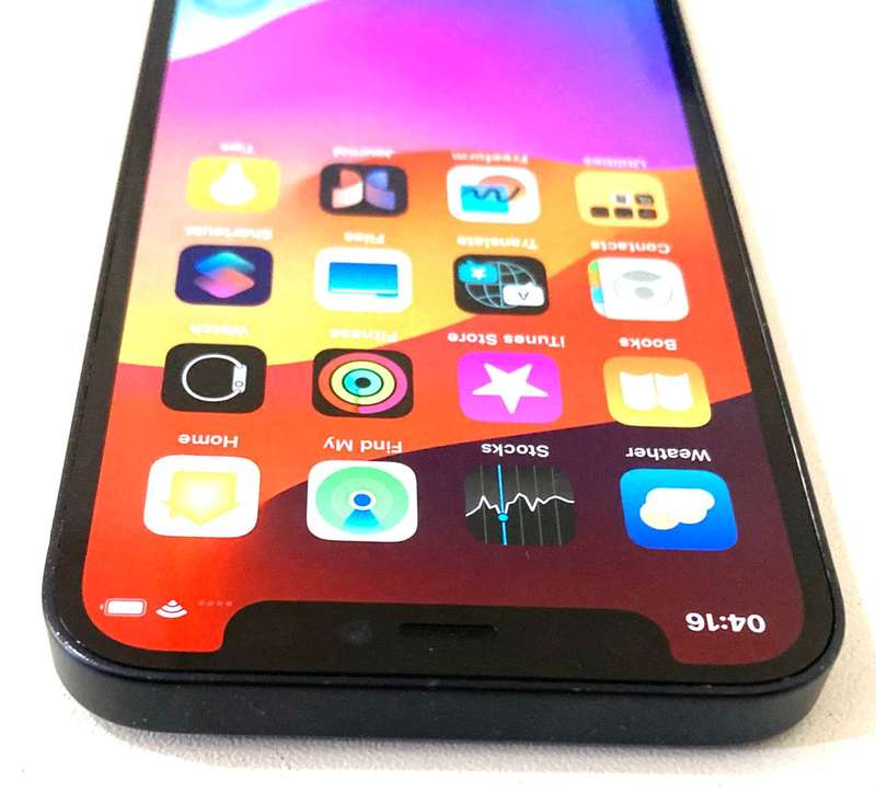 Iphone 12 Mini 64gb Black In Good Condition 100% B/health