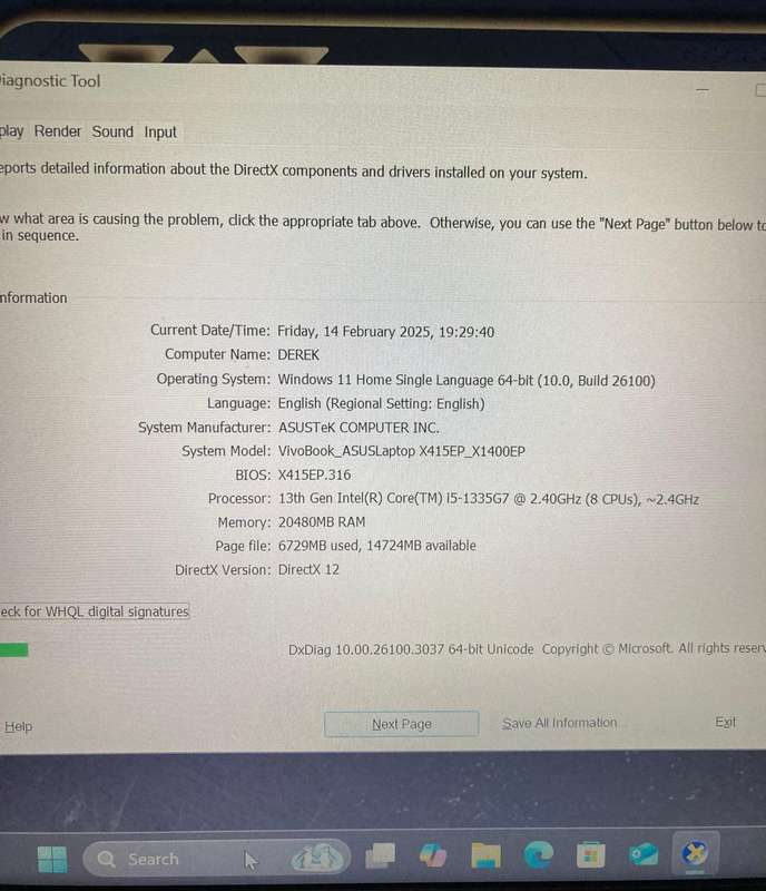 Asus Vivobook Gaming Laptop | 13th Gen i5, 20GB RAM, 512SSD, FHD, Nvidia GeForce Graphics