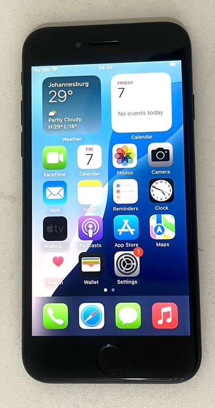 IPHONE SE (2ND GENERATION 2021) 256GB BLACK [A2296]