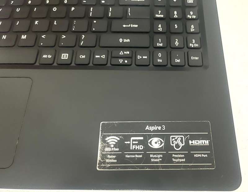 ACER ASPIRE3 A315-56 i3 10th Gen 8Gb Ram 512gb SSd Good Working Condition