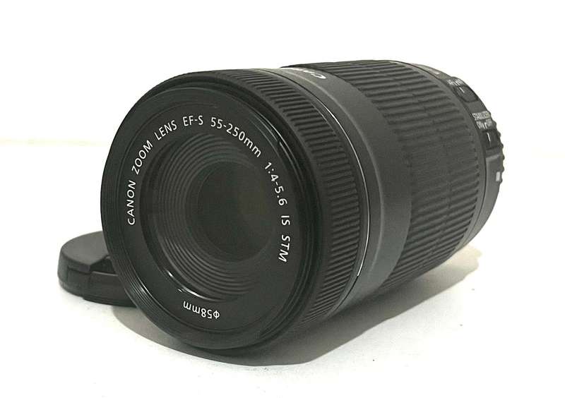 Canon lens EFS 55-250mm f/4-5.6 IS STM -Condition like New