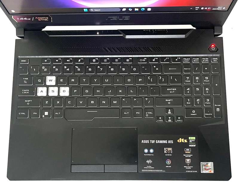 Asus Tuf Gaming A15 AMD Ryzen 5 7535HS 8gb 512gb -NVIDIA GeForce RTX 2050 4GB GRAPHICS