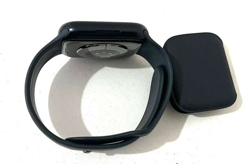 APPLE WATCH A2984 SERIES 9 45mm MRMD3QR/A- MIDNIGHT AI MIDNIGHT SB M/L CEL
