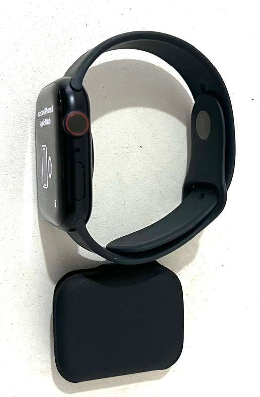 APPLE WATCH A2984 SERIES 9 45mm MRMD3QR/A- MIDNIGHT AI MIDNIGHT SB M/L CEL