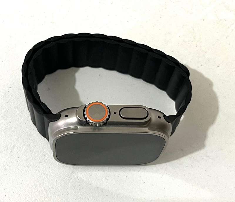 Apple Watch Ultra 49mm GPS + Cellular Titanium 32GB -MQFP3SO/A Excellent Condition
