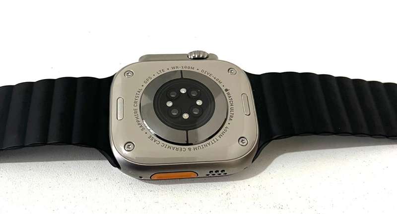 Apple Watch Ultra 49mm GPS + Cellular Titanium 32GB -MQFP3SO/A Excellent Condition