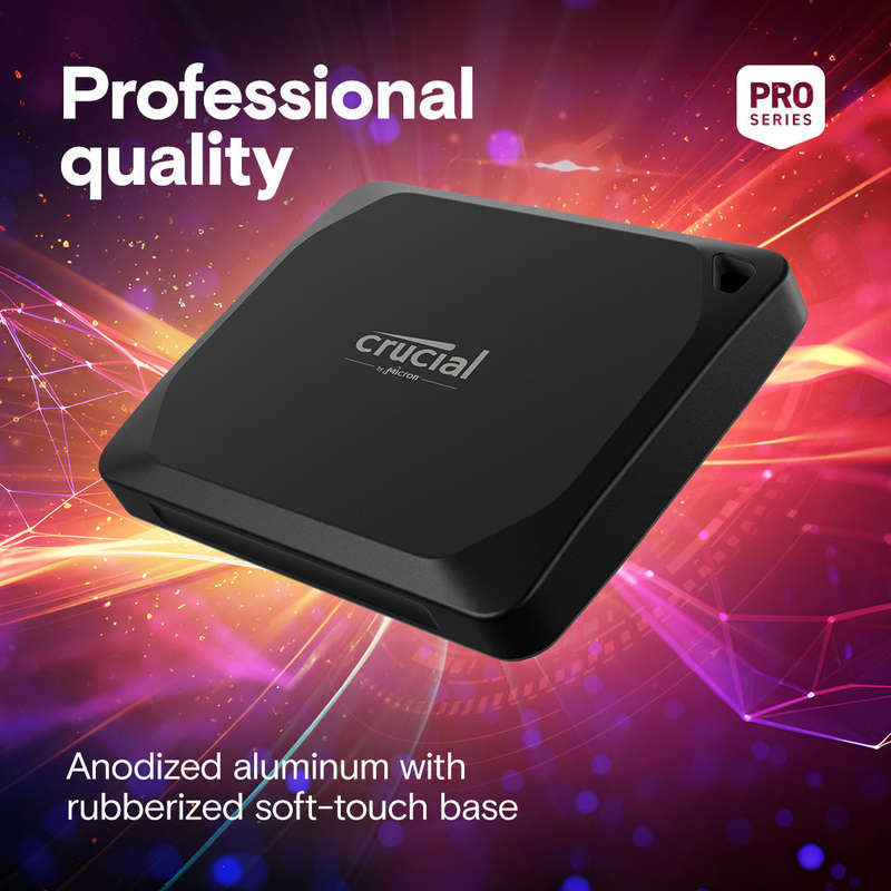 Crucial X6 4TB Portable SSD - 100% Health - Excellent Condition