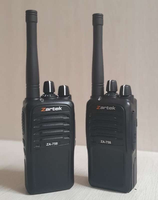 Zartek 758 Two -Way Pair x Radio Set - Excellent Condition