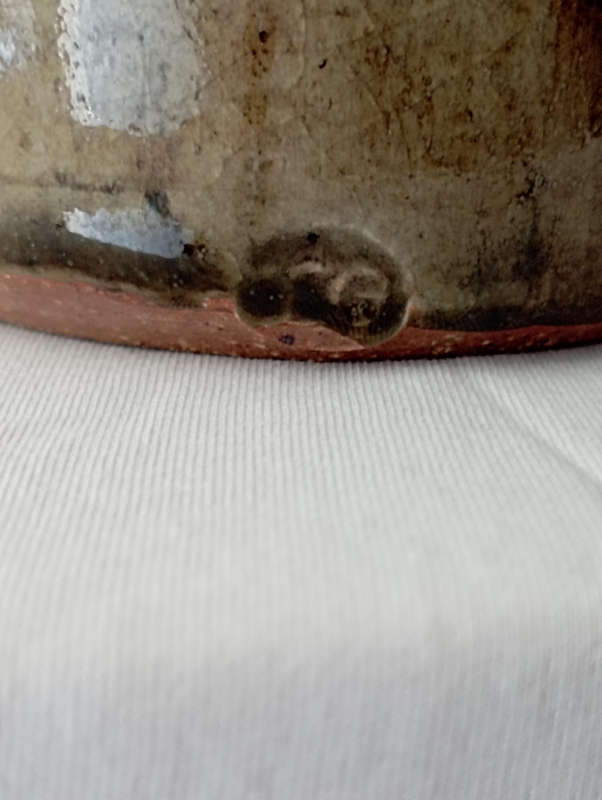 Studio Pottery reed vase as per scan