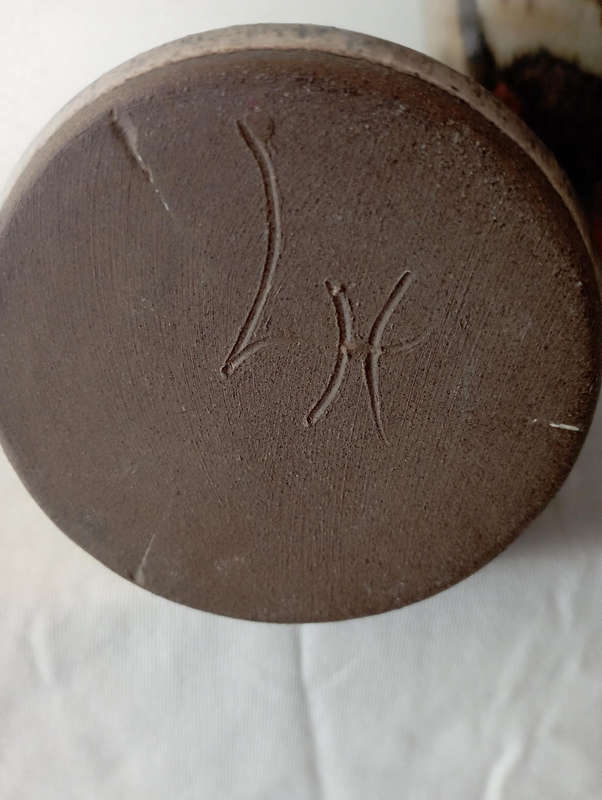 Studio pottery vase