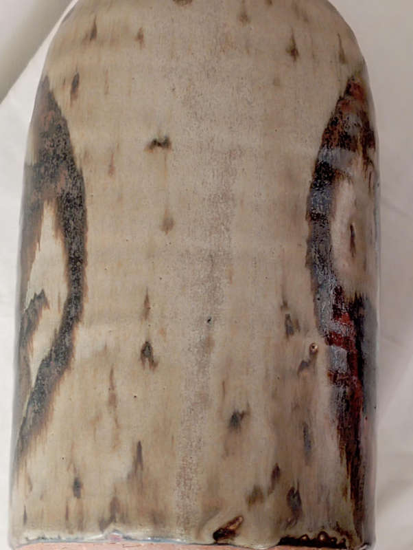 Studio Pottery reed vase as per scan