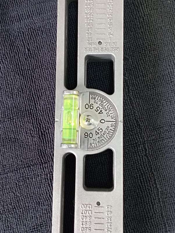 Spirit Level  Curve- O- Mark  as per scan