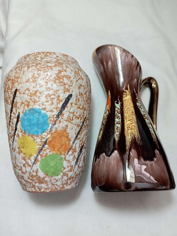 West Germany Posy vases as per scan