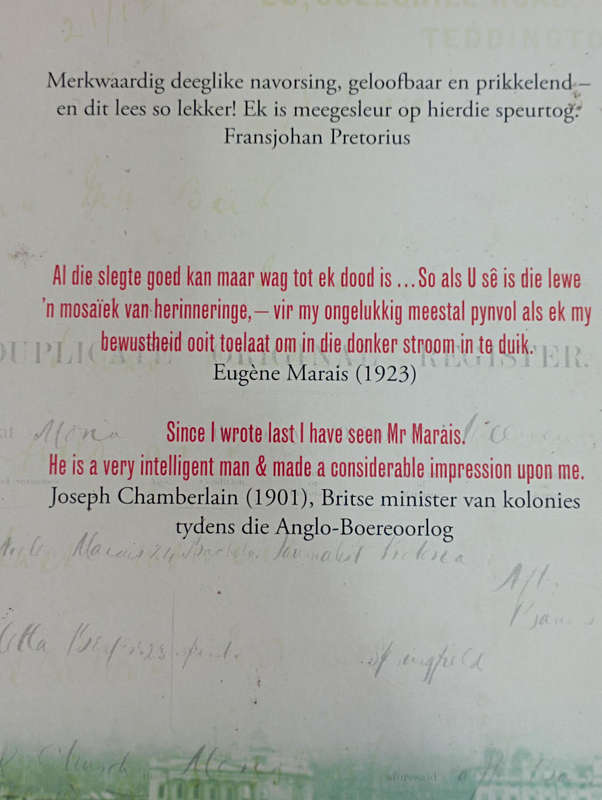 Donker Stroom- Eugene Marais en die  Anglo-Boereoorlog