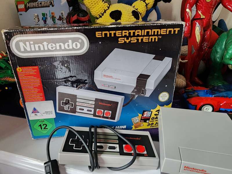 Nintendo Entertainment System Classic Mini with 30 Pre-Installed Games