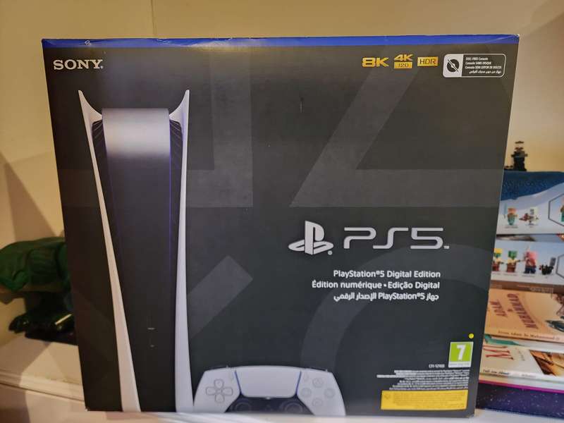 PS5 Digital Version (825GB)  Standalone Bundle - with packaging