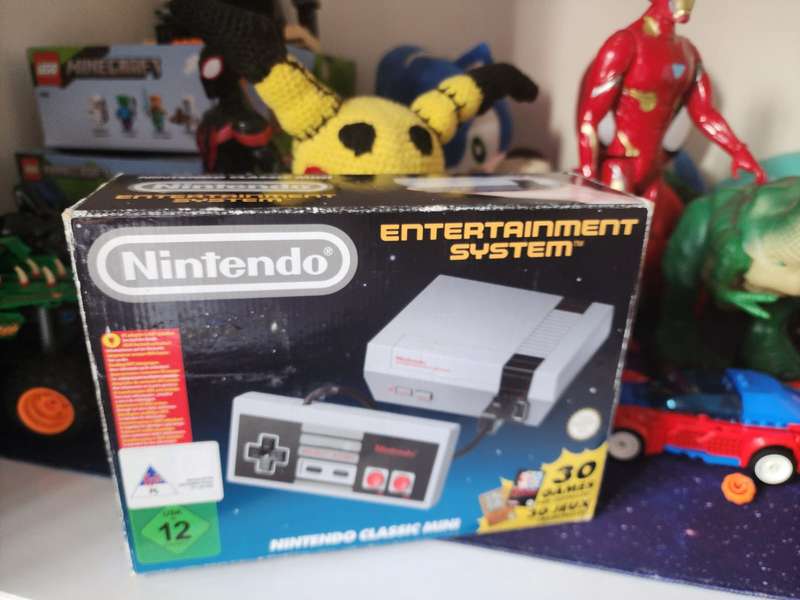 Nintendo Entertainment System Classic Mini with 30 Pre-Installed Games
