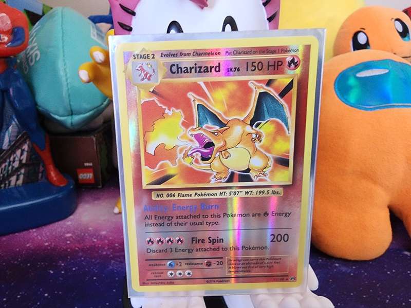 Charizard - 11/108 - Rare Reverse Holo (2016 Set)