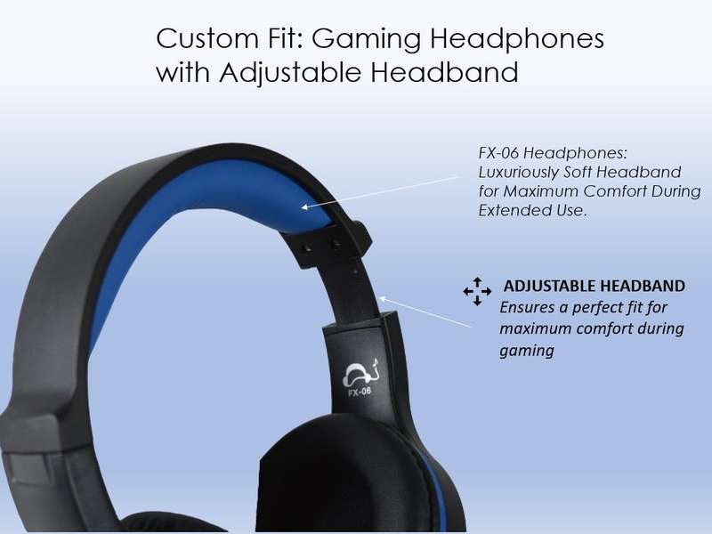 FX-06 - Super Bass Gaming Wired Headset With HD Microphone