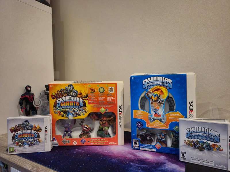 Nintendo 3DS Skylanders Giants & Spyro's Adventure Starter Packs (Pre-Owned  Rare Variant Included)