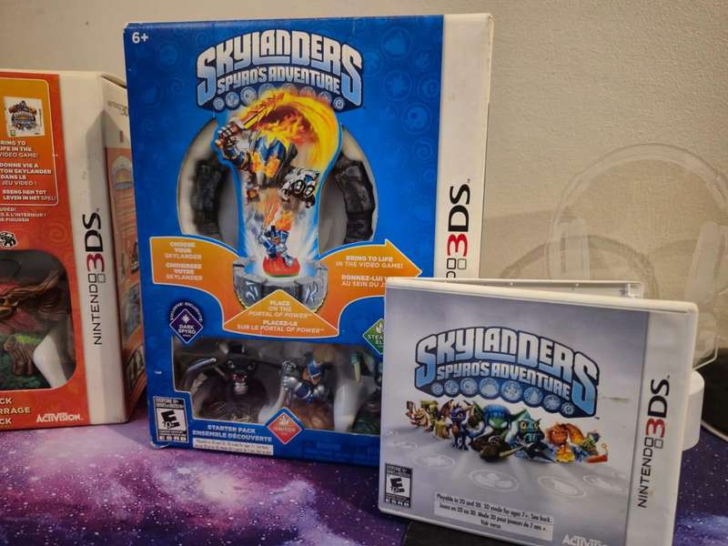 Nintendo 3DS Skylanders Giants & Spyro's Adventure Starter Packs (Pre-Owned  Rare Variant Included)