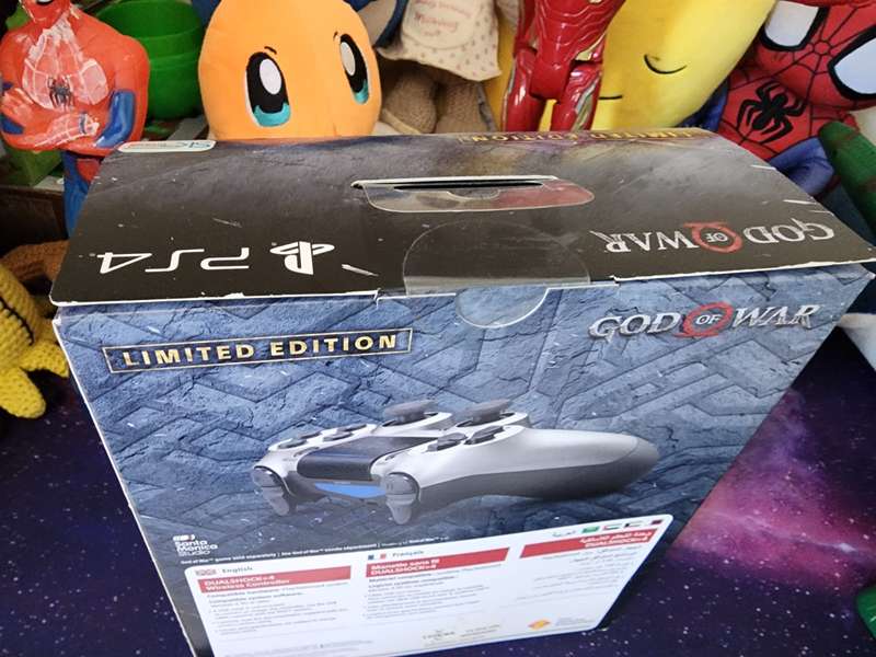 PS4 Limited Edition God of War Official Sony Controller BRAND NEW SEALED!!!