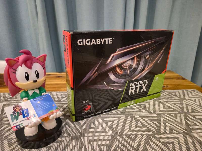Gigabyte GeForce RTX 2060 D6 6G GV-N2060D6-6GD 6GB GDDR6 192-bit PCI-E 3.0 Desktop Graphics Card