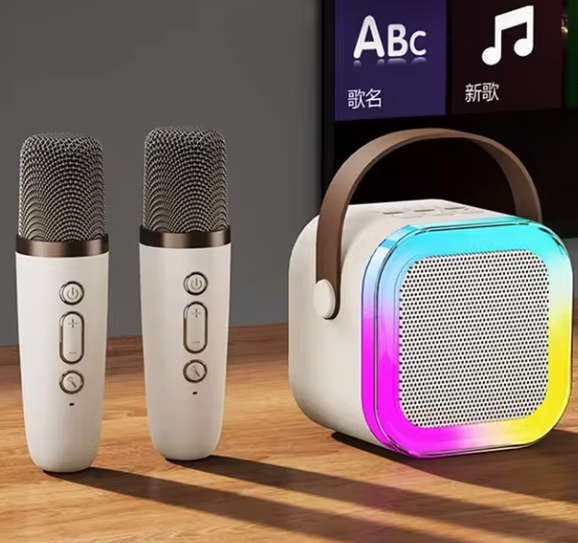 Bluetooth Speaker K12 Colourful Karaoke Sound System with Voice Changer