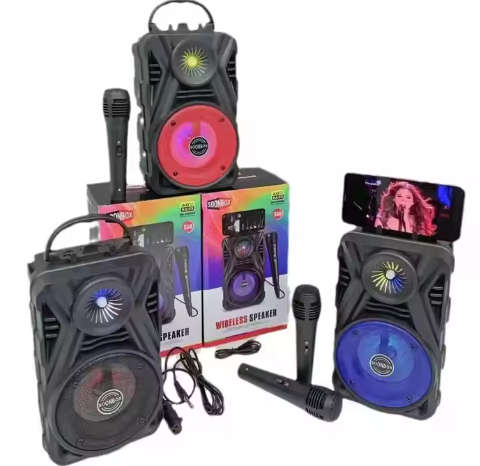 SOONBOX new S60 portable wireless BT speaker RGB portable outdoor volume subwoofer