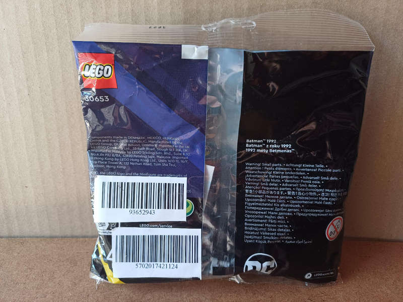 Brand new LEGO DC 1992 Batman, Sealed Polybag