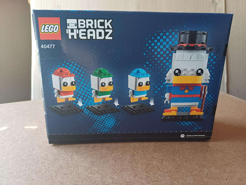LEGO BrickHeadz Scrooge McDuck, Huey, Dewey & Louie (40477) - 340 pieces
