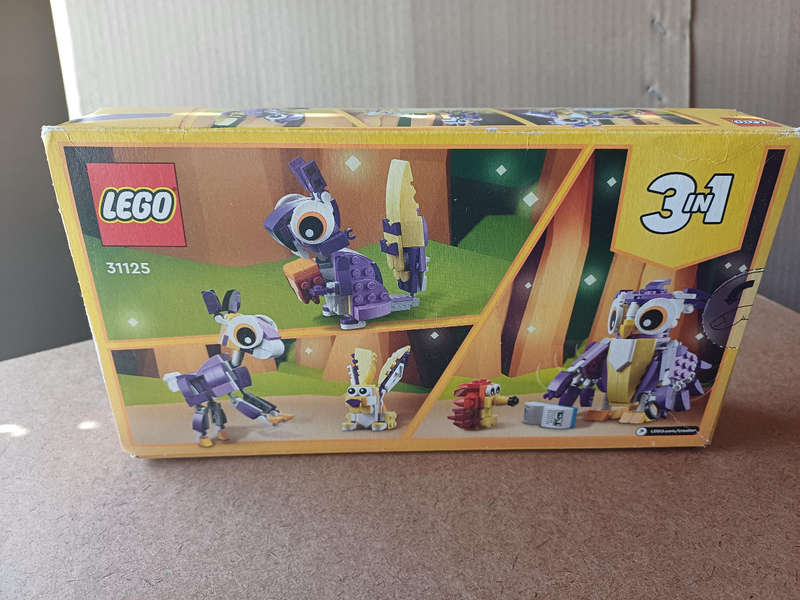 LEGO Creator Mythical Forest Creatures (31125) - 175 piece Creator set released in 2022.