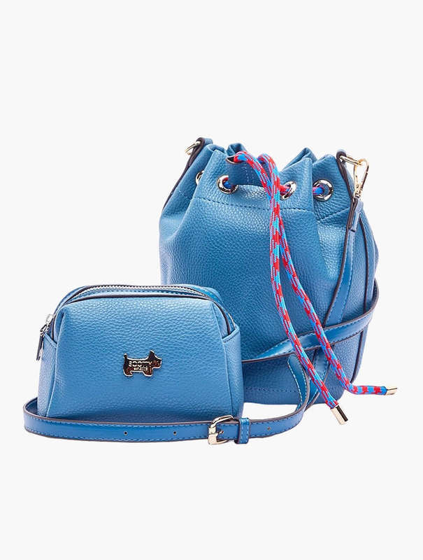 Scotty Bags & Co. Bambino Blue The Malibu Bucket Bag With Matching Purse