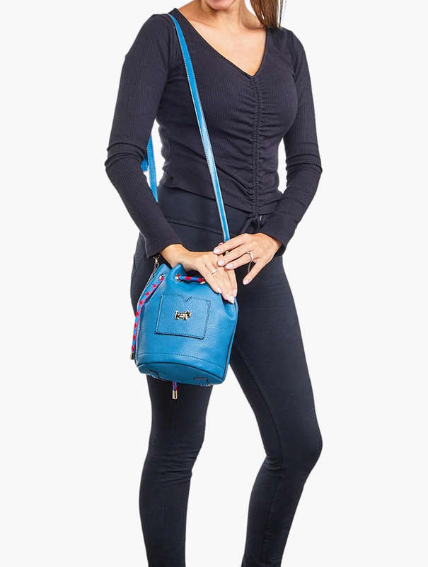 Scotty Bags & Co. Bambino Blue The Malibu Bucket Bag With Matching Purse