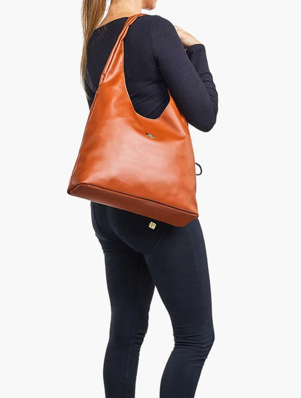 Scotty Bags & Co. Saddle Tan The Montreal Classic Slouch Bag
