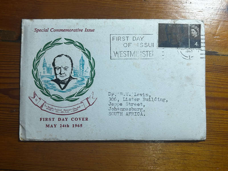 Winston Churchill First day cover special commemorative issue