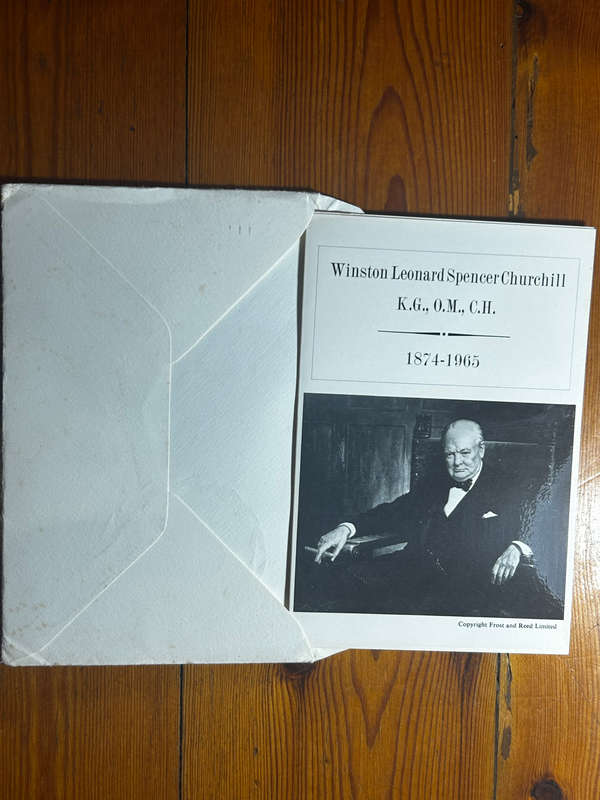 Winston Churchill First day cover special commemorative issue