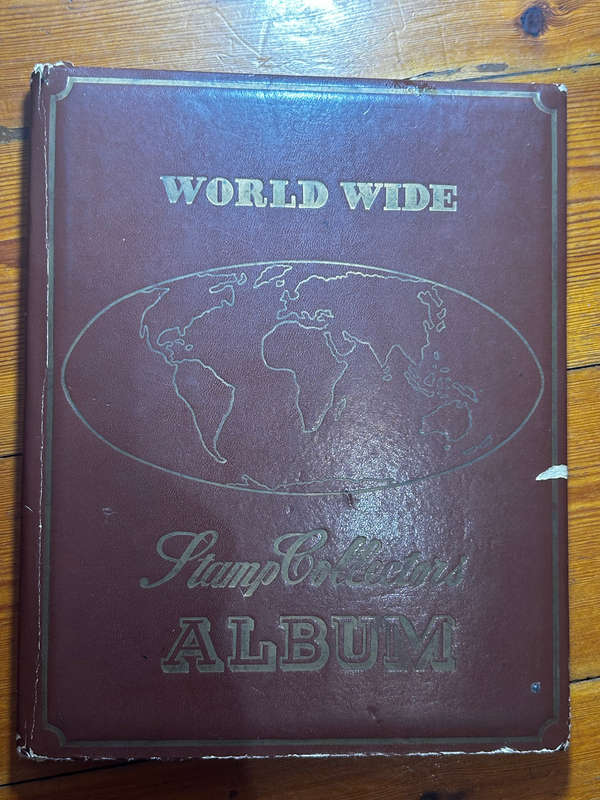 Old unused world wide stamp Album