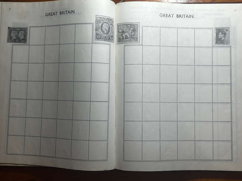 Old unused world wide stamp Album