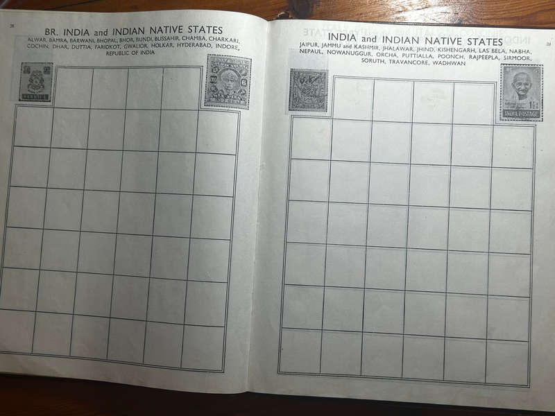 Old unused world wide stamp Album