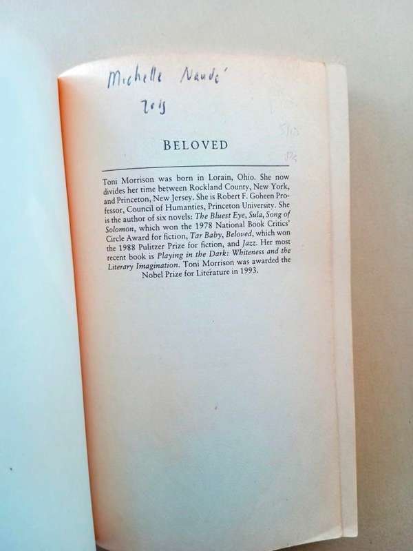 Beloved, Toni Morrison