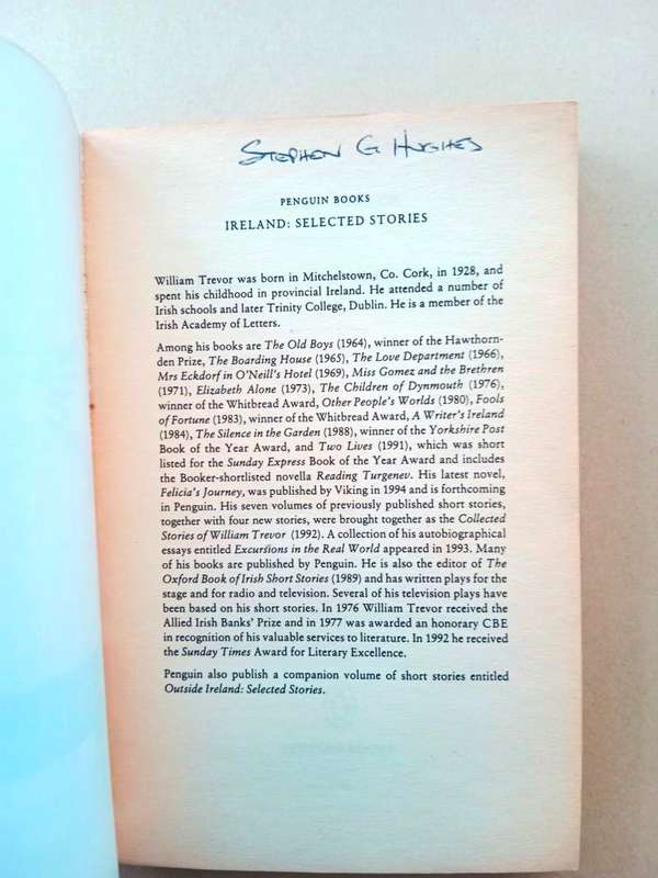 Ireland - Selected Stories, William Trevor