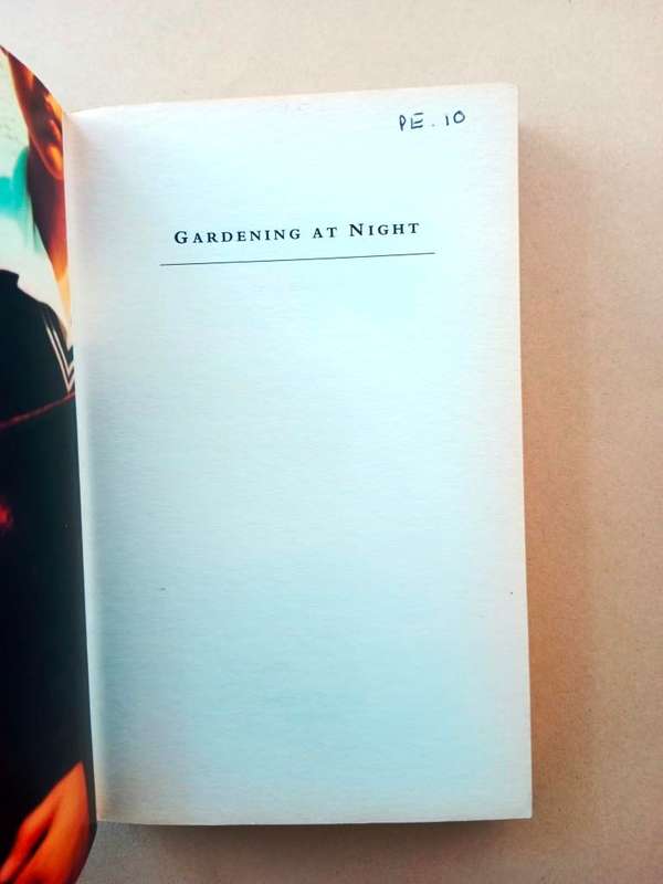 Gardening at Night, Diane Awerbuck