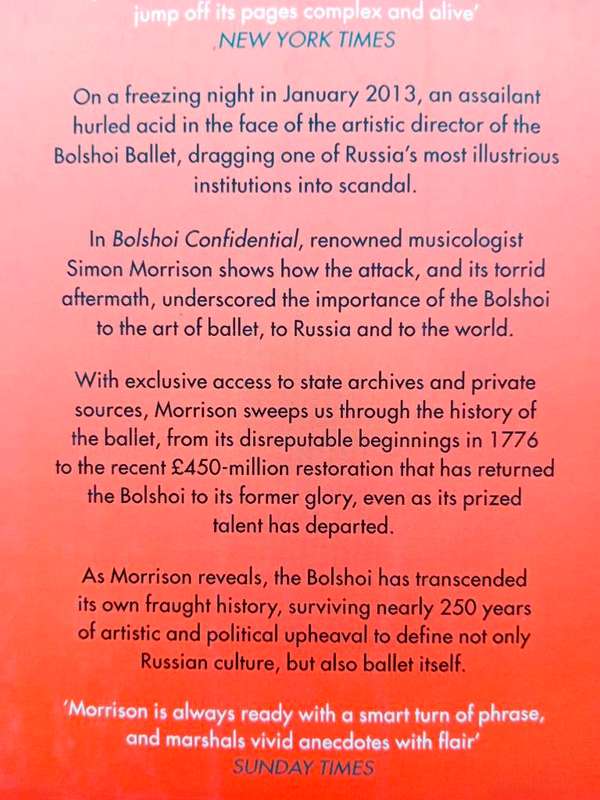 Bolshoi Confidential, Simon Morrison