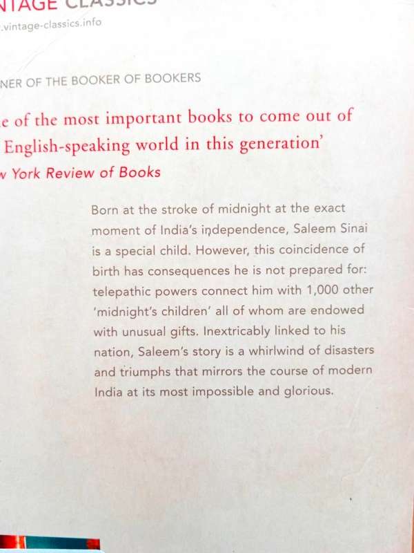 Midnight's Children, Salman Rushdie