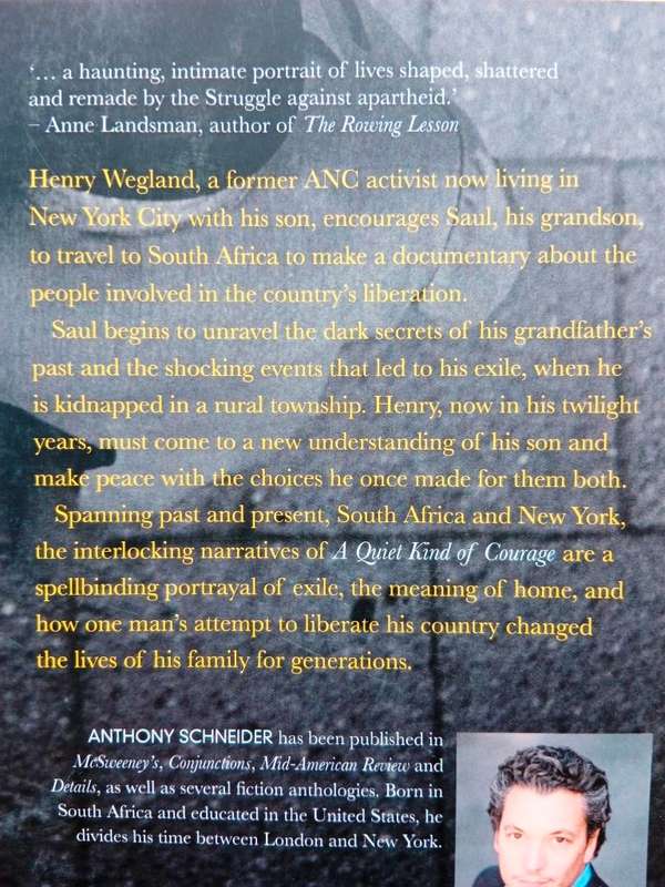 A Quiet Kind of Courage, Anthony Schneider