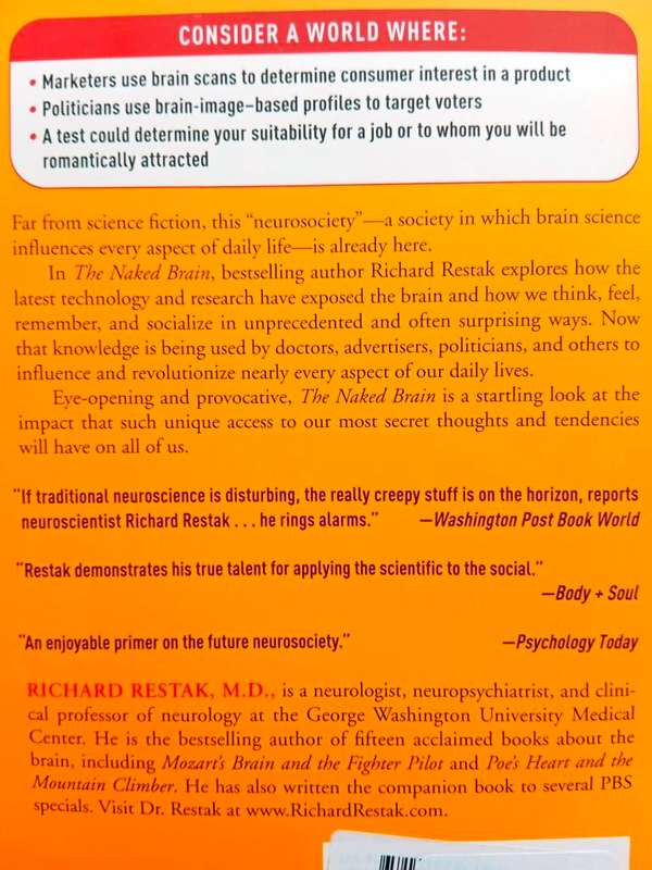 The Naked Brain, Richard Restak